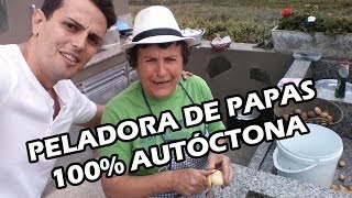 Doña Estela  Peladora de Papas 100 Autóctona [upl. by Milewski259]