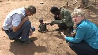 Two years old girl dying from starvation in Tanzania Africa [upl. by Ernst]