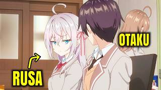 💥16El OTAKU que ENAMORÓ a La CHICA RUSA de su SECUNDARIA  Toki oki Bosotto Russia  Resumen [upl. by Arber]