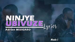 Adrien MisigaroNinjye Ubivuze Lyrics Official Video Lyrics [upl. by June]