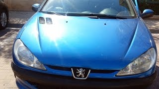 How to Change the Peugeot 206 Headlamp Bulb [upl. by Nolham]