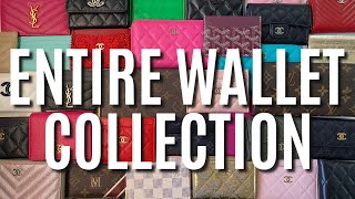 Entire Wallet Collection 2023  Pros Cons Wear amp Tear Would I Buy Them Again [upl. by Einor788]