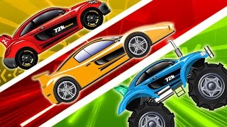 Sports Car  Racing Cars  Compilation  Cars for Kids  Videos for Children [upl. by Euqinom721]