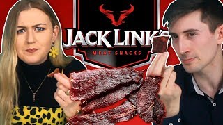 Irish People Try Jack Links Beef Jerky [upl. by Aneele867]