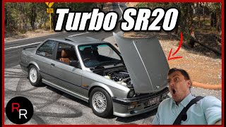 E30 BMW Gets a SR20 Swap  The Ultimate Sleeper Build [upl. by Eneleuqcaj]