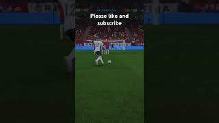 Insane free kick with Kieran Trippier euros easportsfc fc24 fifagaming gaming football [upl. by Nim]