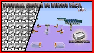 TUTORIAL GRANJA DE HIERRO FÁCIL Y EFICIENTE 116 3000 hierrohora [upl. by Sosthina138]