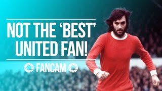 Watford v Man Utd Fanzone  MUFC fan doesnt know who George Best is [upl. by Essirahs]