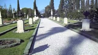 At The Shrines  Bahai Pilgrimage at Shrine of Bahaullah  Bahji Haifa Akka Holy Land [upl. by Neelloc]