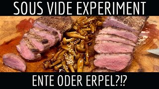 Das Entenbrust Sous Vide Experiment ENTE ODER ERPEL Sous Vide DUCK BREAST [upl. by Elylrac]