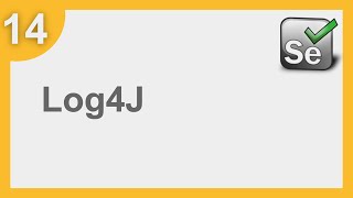 Selenium Framework for Beginners 14  What is Log4j  How to add Log4j in java project [upl. by Colver478]
