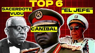 TOP 6 DICTADORES más LOCOS y EXCÉNTRICOS de la HISTORIA [upl. by Tirreg657]