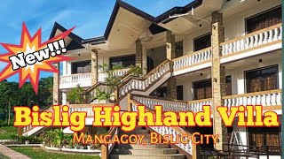 New Staycation amp Reception Bislig Highland Villa amp Highland Function Farm Mangagoy Bislig City [upl. by Atsahc710]