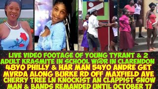 Video Footage Of Young Tyrant amp 2 Krasmite Inna Skool WRDouble MvRDA Burke Rd Philly amp AndreKimy [upl. by Leachim420]