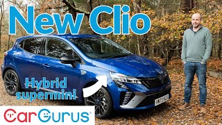 New Renault Clio Review The hybrid supermini thats not a Yaris [upl. by Adair530]