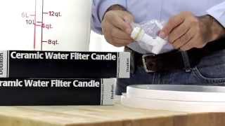 DIY GravityWaterFilter Kit [upl. by Arleta]