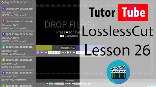 LossLessCut Tutorial  Lesson 26  Toggle Between Frame Timecode and Second Timecode [upl. by Alekram]