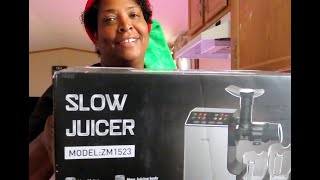 WHALL MASTICATING SLOW JUICER REVIEW [upl. by Bela]