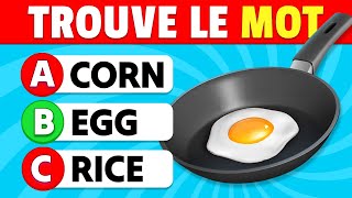 Devine les ALIMENTS en ANGLAIS 🍧🍓  Apprends 60 aliments en Anglais ✅👌 [upl. by Wandy]