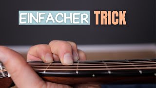 Gitarrenakkorde verstehen  Einfacher Trick [upl. by Nojel900]