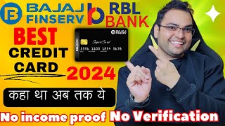 Bajaj finserv RBL Super Credit Card  Bajaj rbl credit card  Bajaj Credit Card  Best Credit Card🔥🔥 [upl. by Nosredneh449]