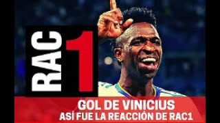 Así Narro RAC1 el gol de Vinicius Liverpool 0 Real Madrid 1 [upl. by Creighton]