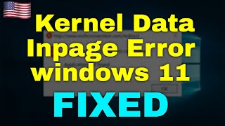 How to Fix Kernel Data Inpage Error Windows 11 [upl. by Anaujait727]