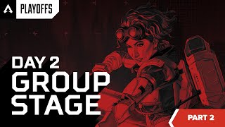 ALGS Year 4 Split 2 Playoffs  Day 2 Group Stage Part Two  Apex Legends [upl. by Hajidahk942]