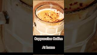 Cappuccino coffee recipetrending coffee food [upl. by Kehoe]