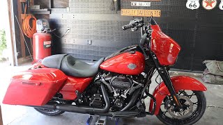 How To Install 12 Inch Handlebars 2022 Street Glide Special [upl. by Reyna590]