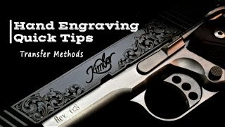 Engraving Quick Tips 1  Transfers [upl. by Fernandez]