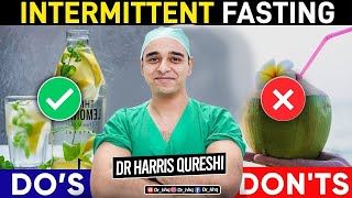 Correct Way Of Intermediate Fasting  Dos and Donts  DrHarris Qureshi [upl. by Assila]