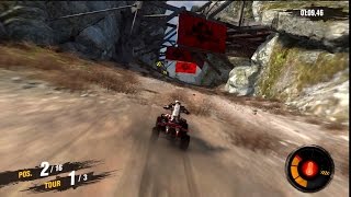 Motorstorm Apocalypse quad the Rock le rock du bagne [upl. by Refinnaej]