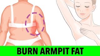 8 Simple Exercises To BURN Armpit Fat [upl. by Kylila5]