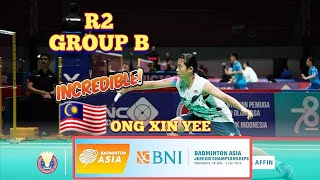 R2🇲🇾Ong Xin Yee 🆚️ 🇰🇿Alissa Kuleshova🔥‼️AsiaJuniorMixedTeam2024 [upl. by Iva272]