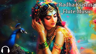 Radha Krishna Flute Music [upl. by Eetnom]