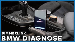 BMW Diagnose mit BimmerLink Fehlerspeicher auslesen Service Reset und mehr für BMW [upl. by Esele]