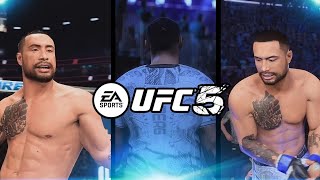 Carlos Ulberg UFC 5 Debut  Round 2 Was Wild [upl. by Daffodil]