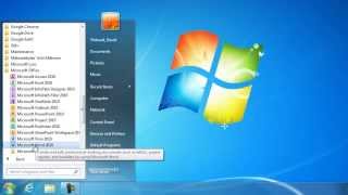 New Features on the Windows 7 Start Menu [upl. by Ecinreb]