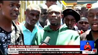 HELB funds released  Government releases ksh 27B for students [upl. by Rockefeller]