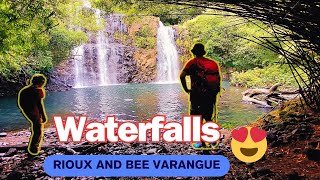 4K Waterfall hikes The amazing Rioux and Breathtaking Bee Varangue  december 2023 [upl. by Elconin]