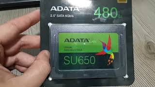 ADATA SU650  um dos poucos SSDs SATA de qualidade ainda disponíveis [upl. by Aeli127]