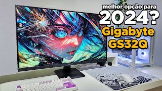 LANÇAMENTO MELHOR MONITOR GAMER PARA 2024 QUAD HD 165Hz e IPS  Gigabyte GS32Q [upl. by Ioyal]