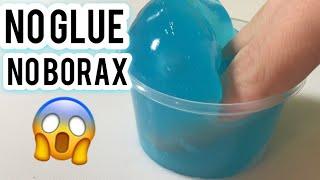 How To Make Slime Without Activator 2 Ingredients Only No Borax No Liquid Starch [upl. by Ative]