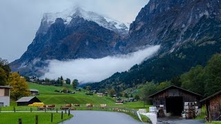 Golden Pass Train Route Zweisimmen to Montreux Switzerland September [upl. by Finnegan538]