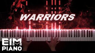 【League of Legends】 Warriors ft Imagine Dragons  Piano Cover Music Sheet [upl. by Almire]