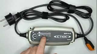 CTEK MXS 50 Auto Batterie Ladegerät  Car battery charger [upl. by Claude228]