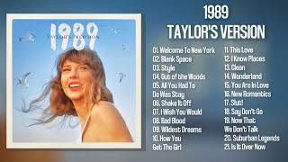 Taylor Swift  1989 Taylors Version Full Album [upl. by Atinad997]