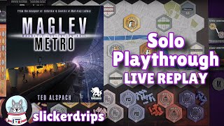 Maglev Metro  Solo Playthrough [upl. by Lucky]