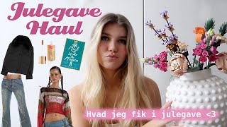 JULEGAVE HAUL ❤️ Hvad jeg fik i julegave 2022 ⭐️ [upl. by Magnusson]